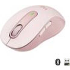 LOGITECH Signature M650L WRLS Mouse STD Large Size - ROSE - EMEA WRLS