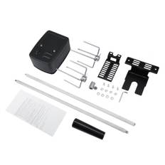 Universal Rotisserie Kit for Barbecue Stainless Steel Spit Rod Meat Forks with Electric Motor vit