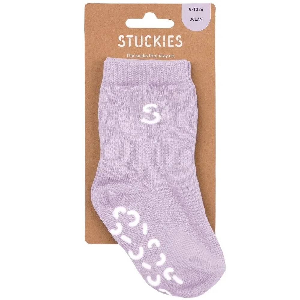 STUCKIES Strumpor i bomull Lavender 1-pack 22/24