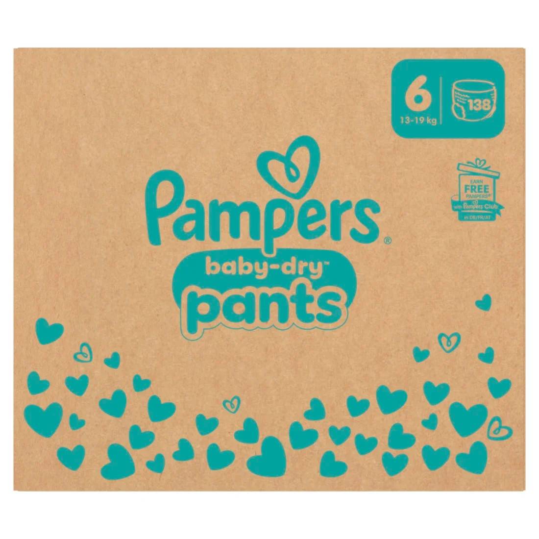 Pampers Baby-Dry stl 6 13-19 kg138 st