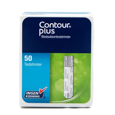 Contour Plus Teststrimler- FRI FRAGT