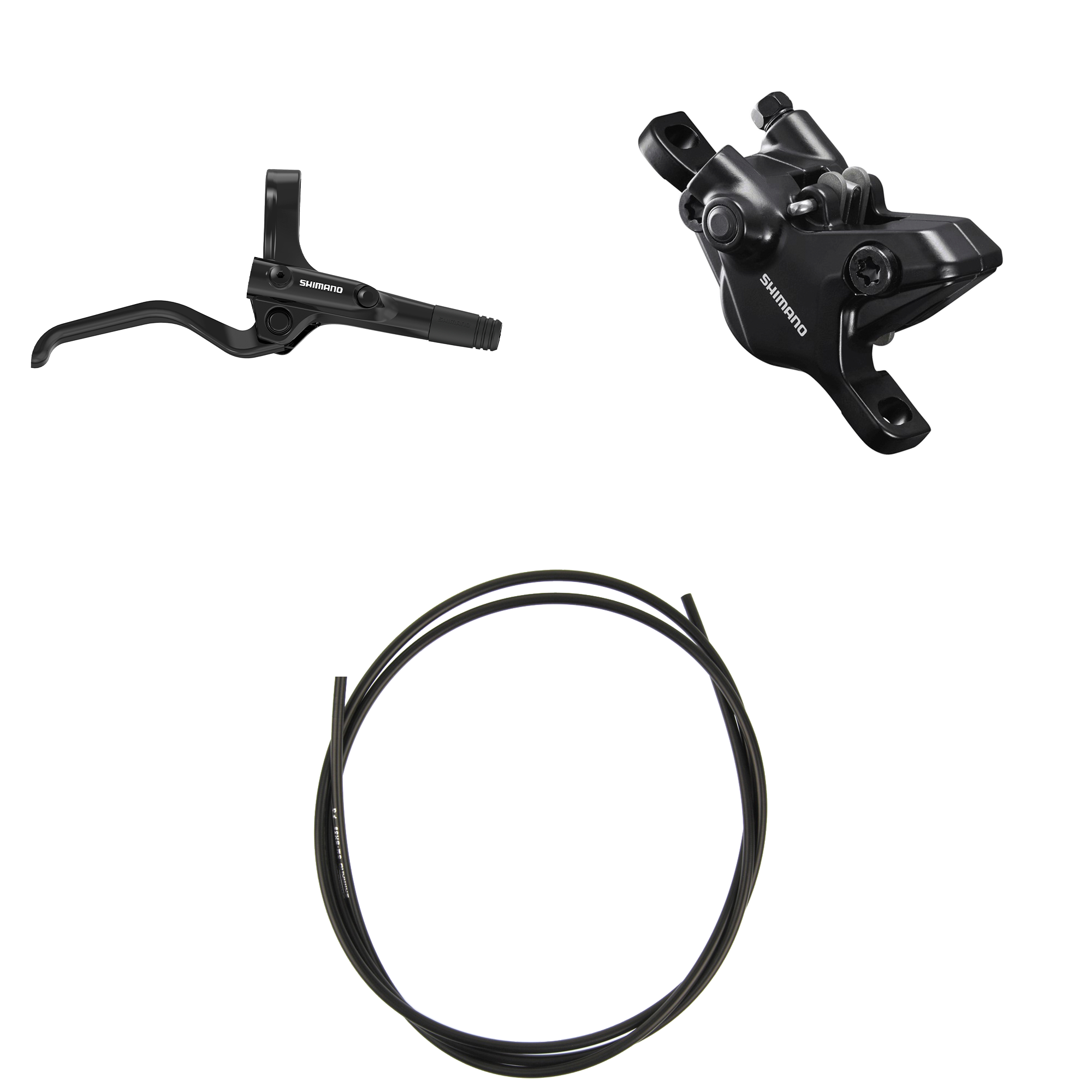 SHIMANO Broms (sats) BRMT410KTBLUR405 Höger/bak Resin utan kylfläns Utan adapter