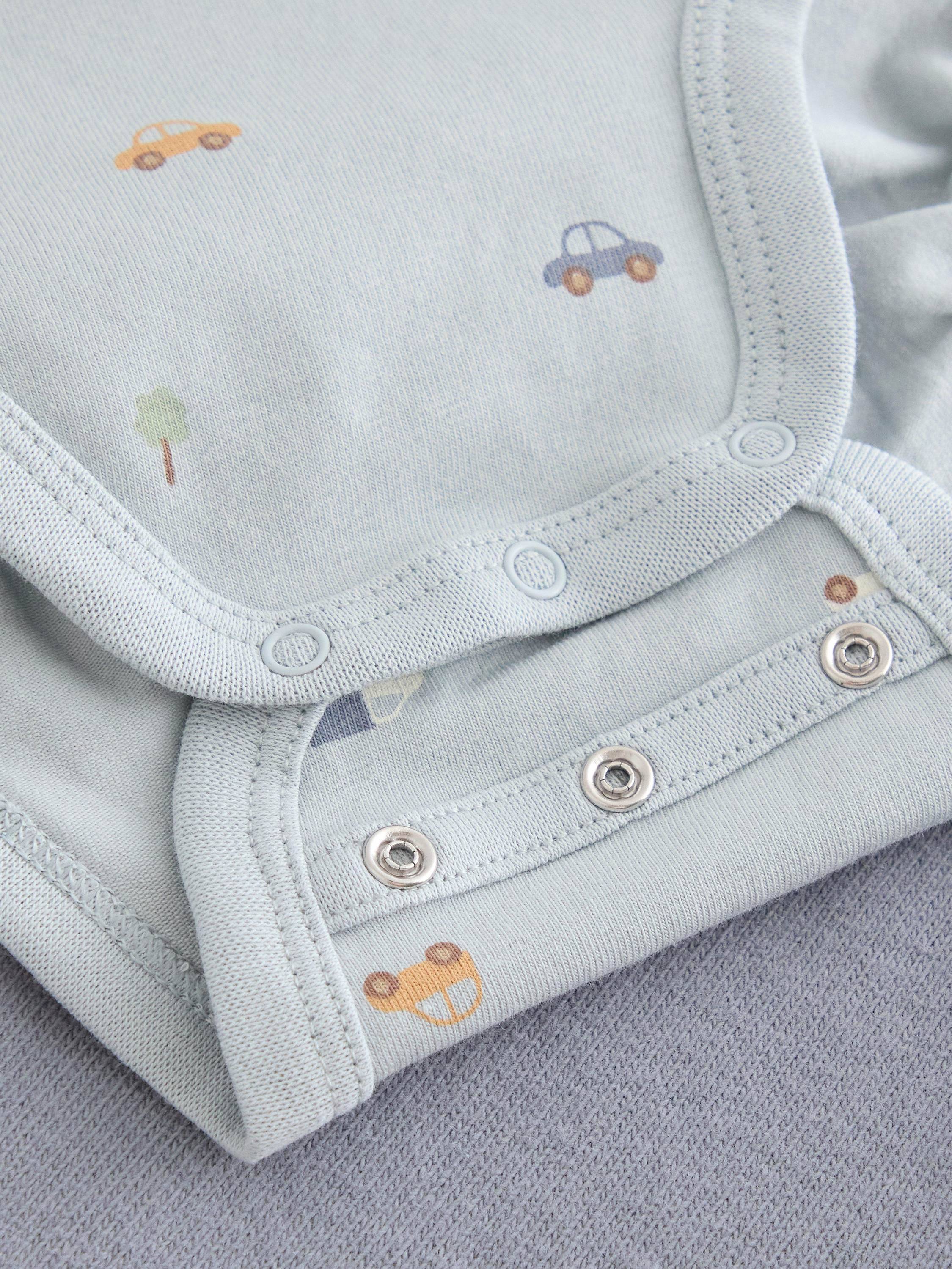 Lindex 4delat Startpaket för Baby Stl. 50 unisex - Shorts Från Magasin - Blue (50)