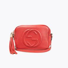 GUCCI Soho Disco Crossbody Bag - Red
