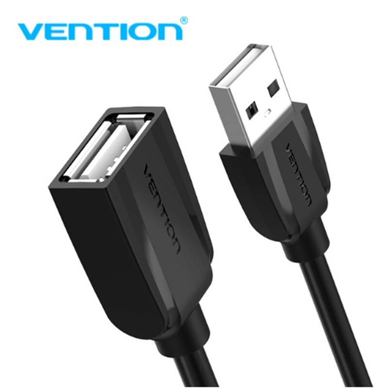 Vention usb 2.0 förlängningskabel data hane till hona kabelförlängare 1m/1.5m/2m/3m/5m för telefonladdning dator usb 2.0 förlängning
