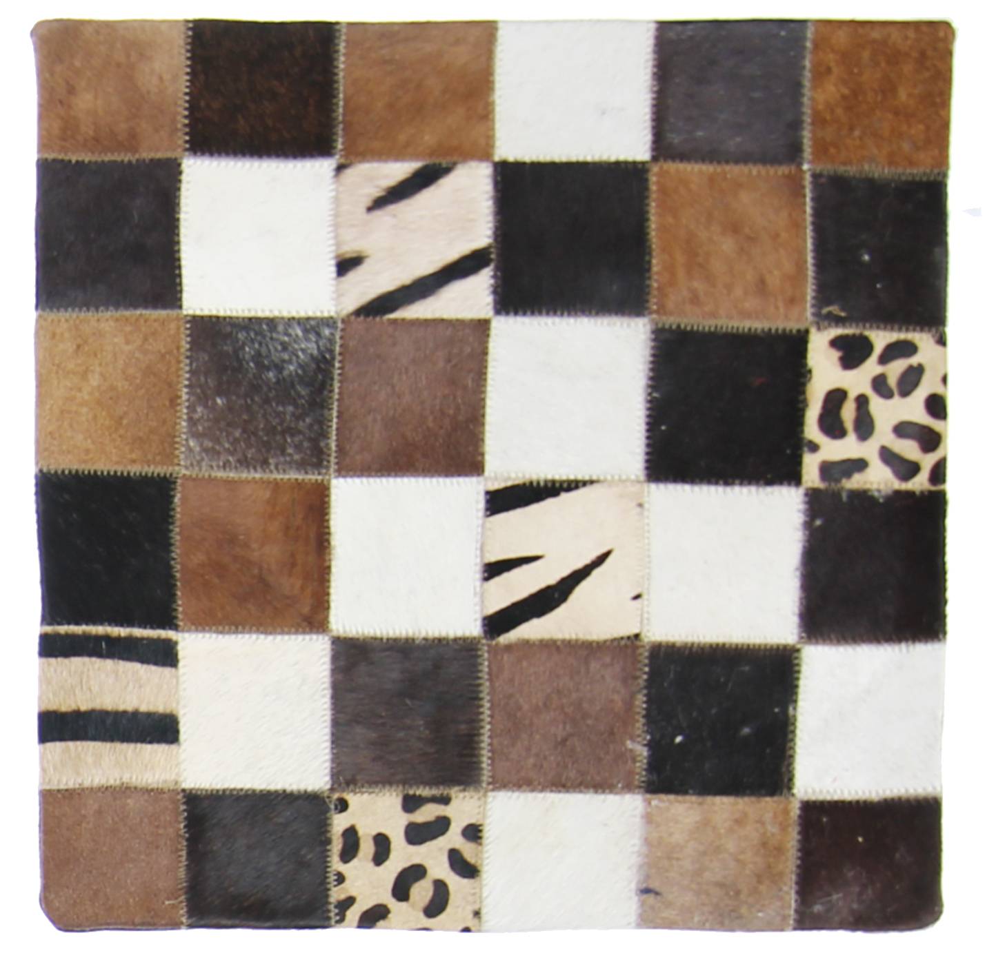 Kohuds-kudde (kuddfodral) 45 x 45 cm