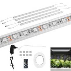 Växtodlingslampa 120 lysdioder 50 cm 20 W 4 st. silver