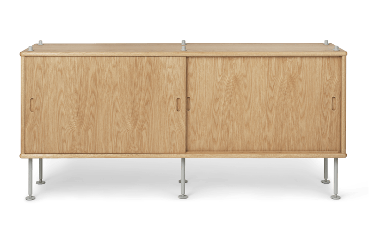 BM0253-5 | Reolsystem FSC® Mix-certificeret eg, olie, grå