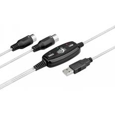 Midi til USB adapter kabel - 1.5 m