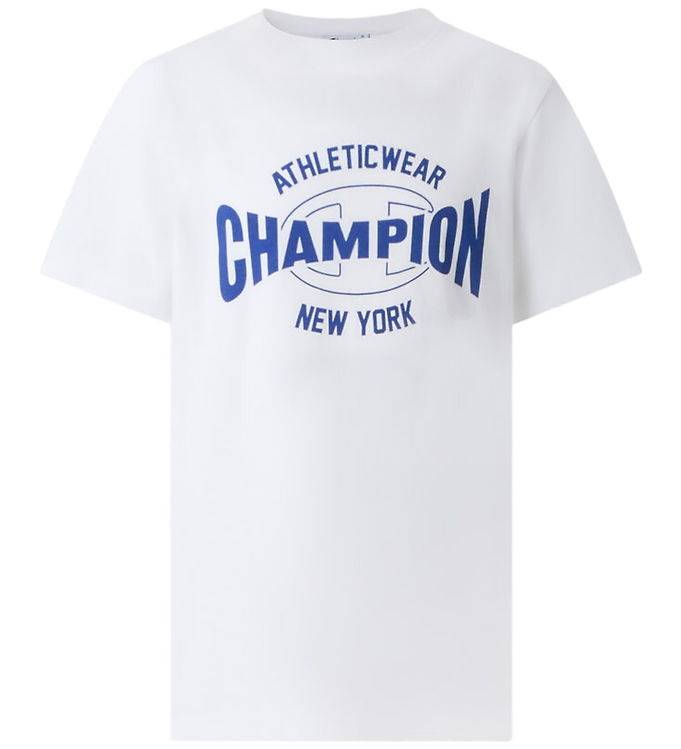 Champion T-shirt - Hvid - Champion - 15-16 år (170-176) - T-Shirt