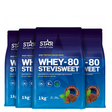 Mix&Match Whey-80 SteviSweet Whey Protein 4 kg