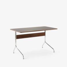 &Tradition Pavilion AV16 Iron Linoleum Walnut Chrome Base