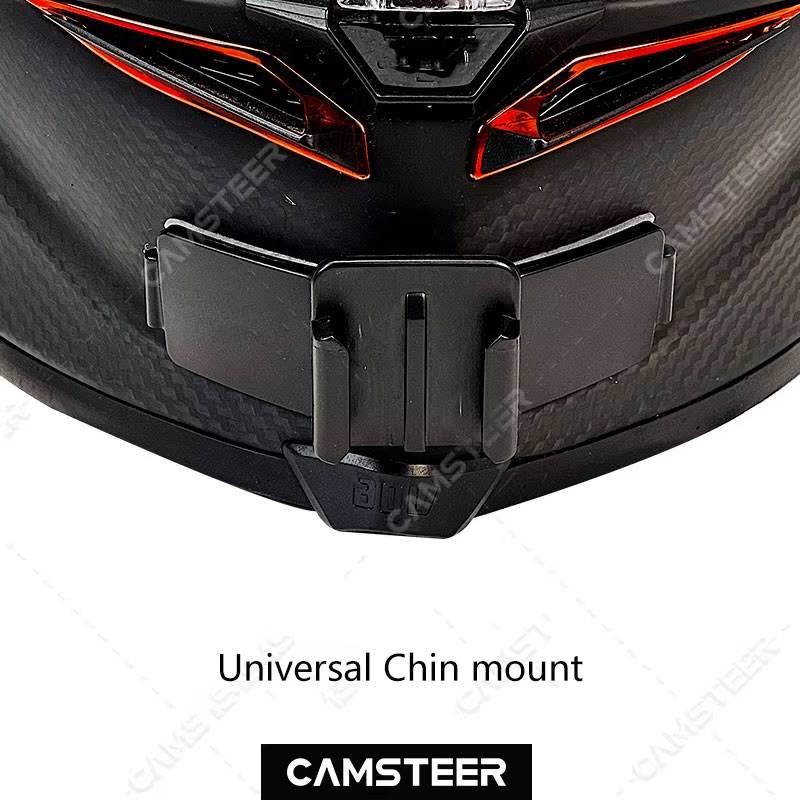 2025 Motorcycle Helmet Chin Mount for GoPro Hero 13 12 11 10 9 Insta360 X4 X3 X2 Ace Pro 2 DJI 5Pro 4 AKASO Camera Accessories