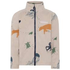 Didriksons Kid's Monte PR Full Zip 10 Fleecejacka Barn Storlek 120 Färg grå