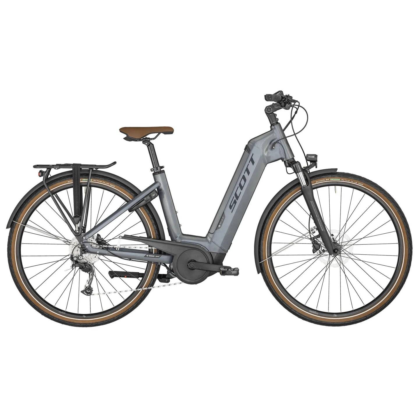 Scott Sub Park eRIDE Unisex 2023 - Shimano Alivio 3100 9 Speed - Cross X17 Disc 32h - 064 / L / Grey