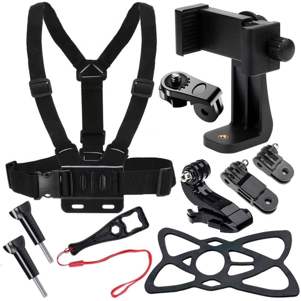 Stable Version Chest Strap Phone Holder 360 Rotating Body Harness Mount Belt for GoPro10 9 8 Universal Action Camera Accessory