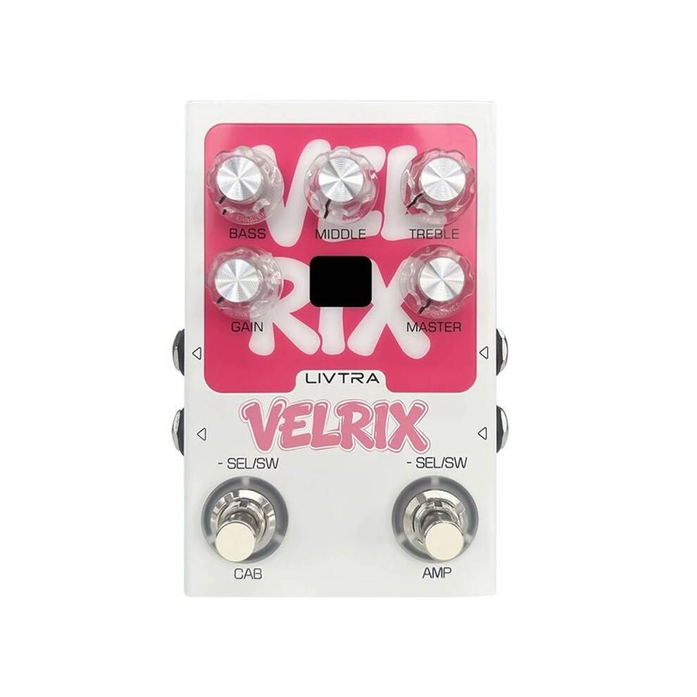 För LIVTRA VELRIX Amp IR Pedal, Gitarr Effekt Pedal 9 Förförstärkare+9 Kabinett Sims, NAM/IR Loader, Loop för Live Studio