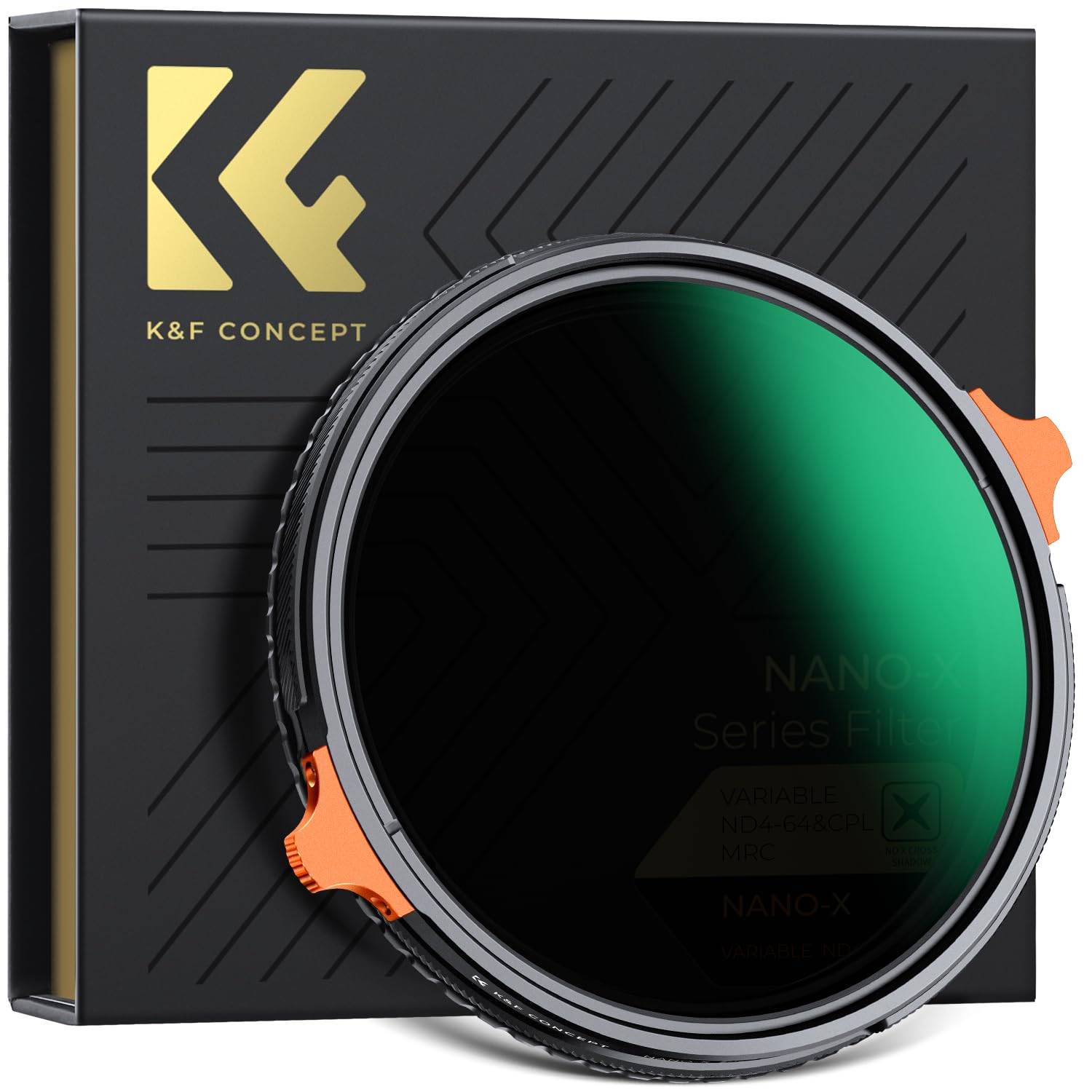 Concept 67mm Variable ND Filter CPL Filter 2in1 Multifunctional Filter 28 Layer Nano Coating on Both Sides Waterproof and Oil Repellent Scratch
