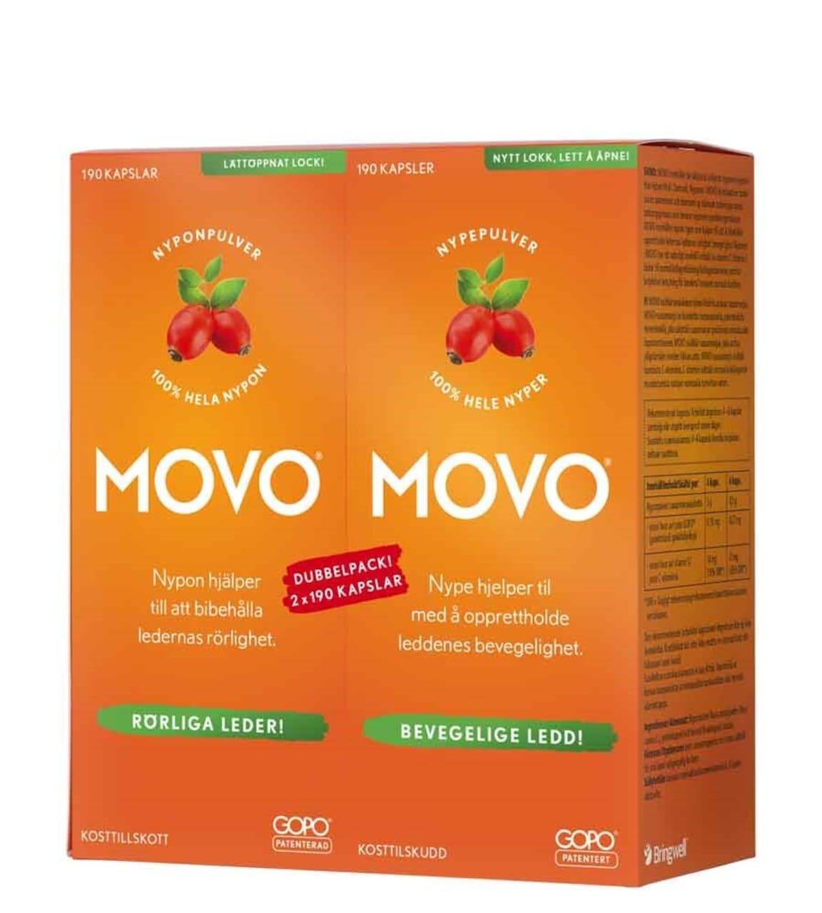 MOVO 2x190 kapslar