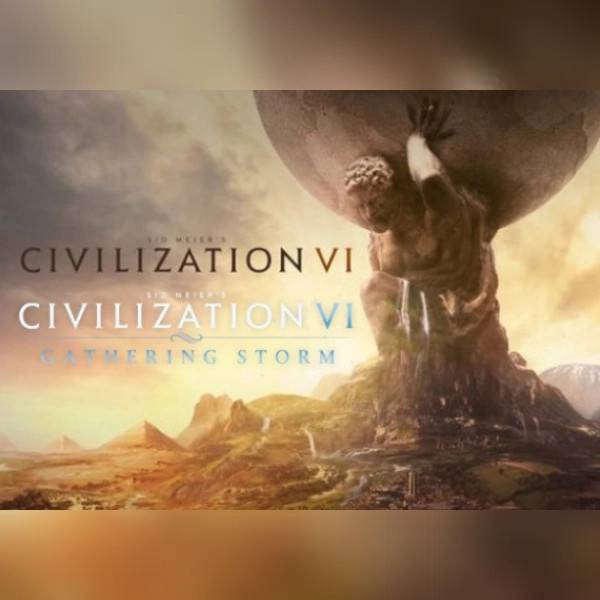 Sid Meier's Civilization VI + Sid Meier's Civilization VI: Gathering Storm (PC) Steam Key - EU