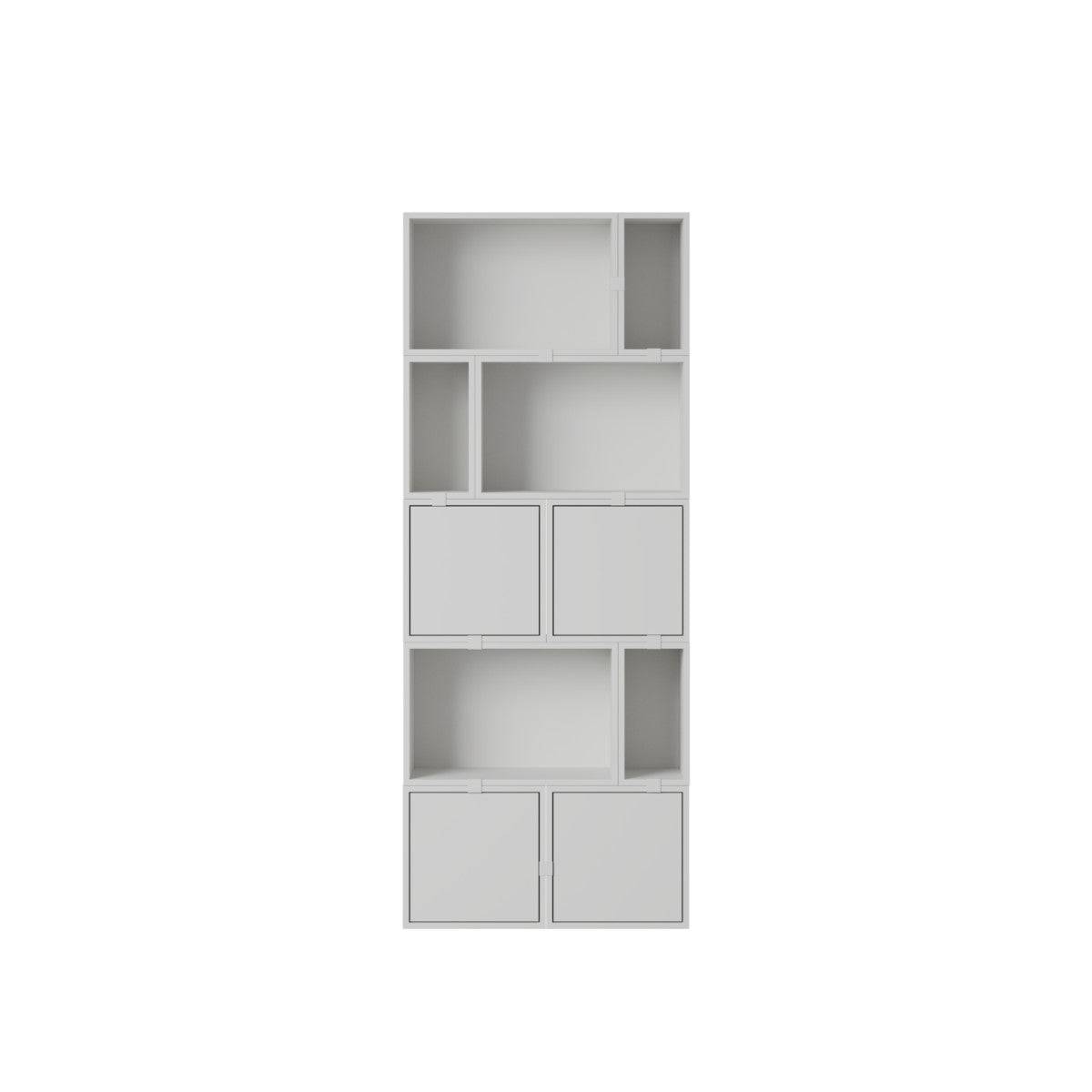 Muuto Stacked Bookcase - Config 8 - Grå