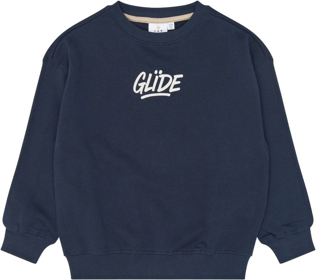 The New Tnvance OS Sweatshirt Stl. 110-116 cm/5-6 år pojkar - Sweatshirts Från Magasin - Navy Blazer (110-116 cm/5-6 år)