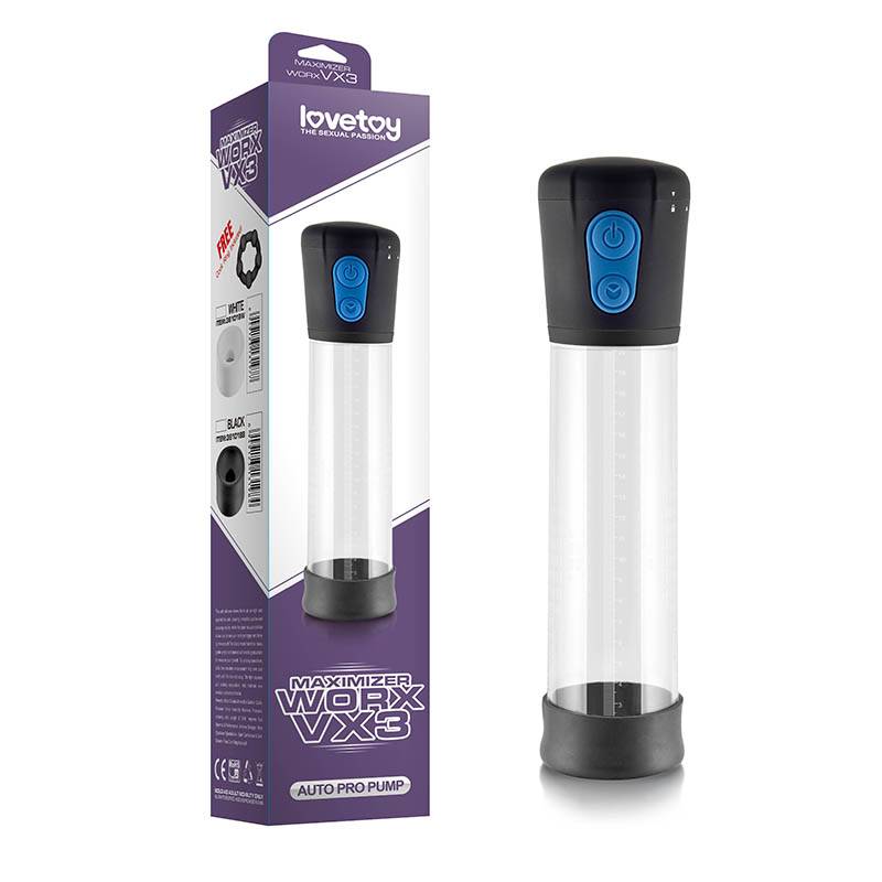 Maximizer WORX VX3 Auto Pro-Penispumpe.