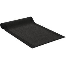 Olympia svart - gångmatta på metervara 100 cm - Svart (100 cm)