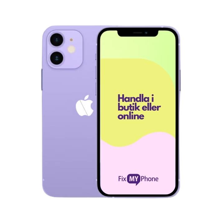iPhone 12 Mini Begagnad Lila 256 GB Premium