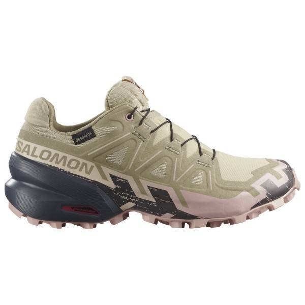 Salomon Women's Speedcross 6 Gore-Tex Trailrunningsko Damer størrelse 40 farve eucalyptus / shadow gray