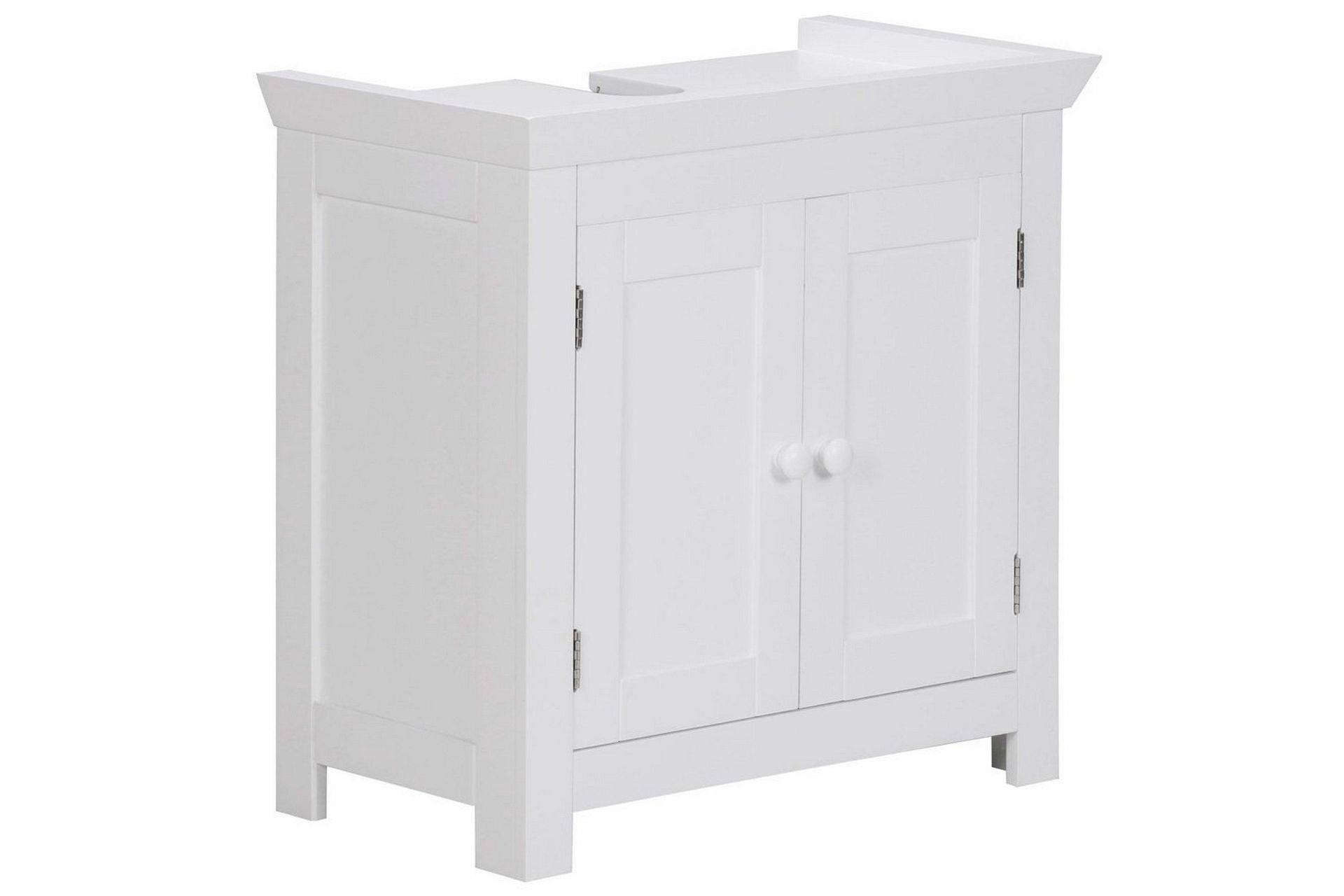 Wohnling Tvättställsskåp Wohnling King Lackad MDF 2 Dörrar Modern - Badrumsskåp