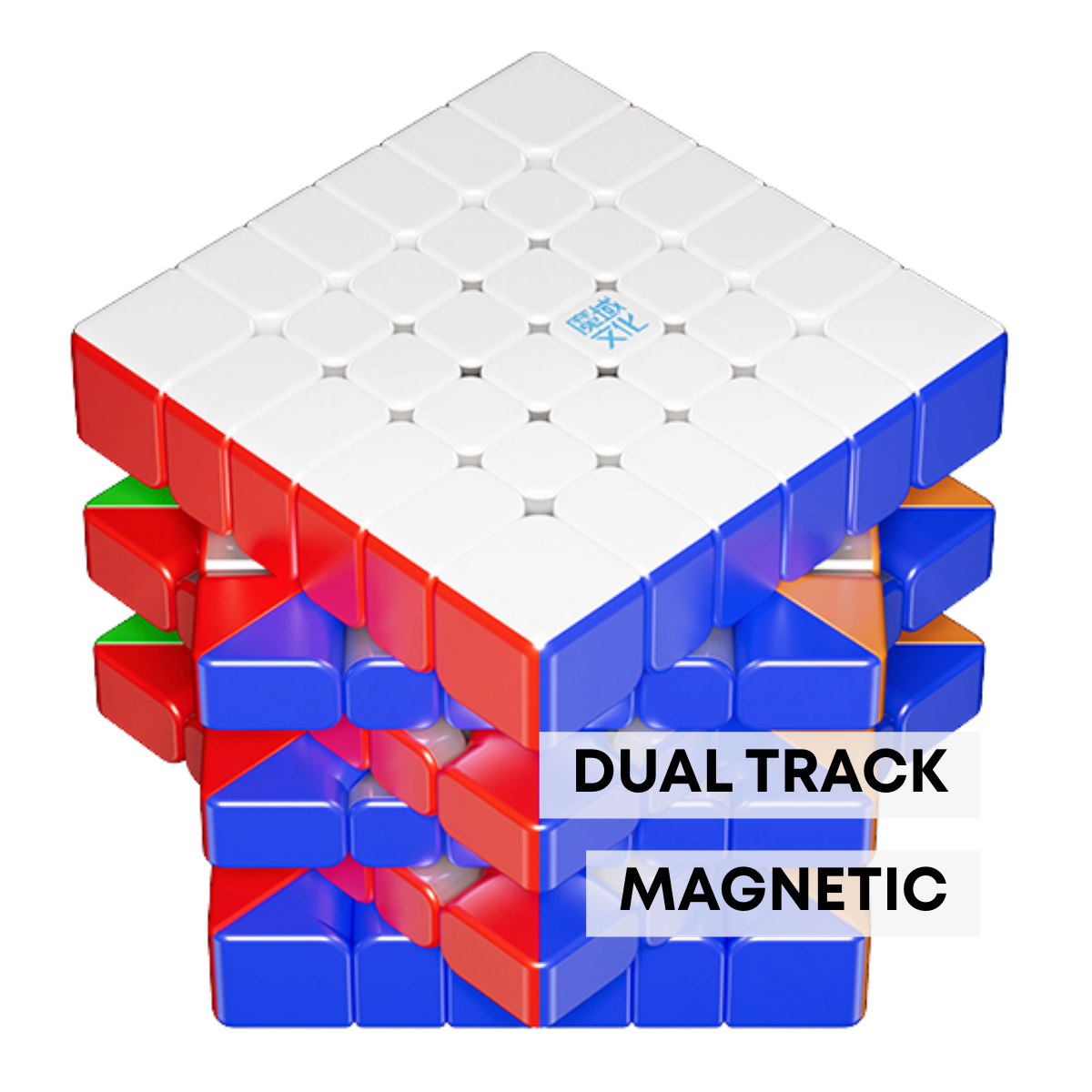 MoYu AoShi V4 Dual-Track 6x6 Magnetic Stickerless - Professorterning.