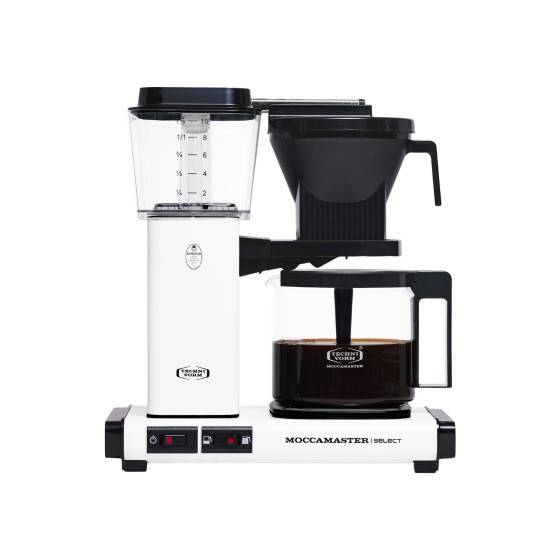 Moccamaster KBG 741 Matt White Kaffeebryggare - Vit