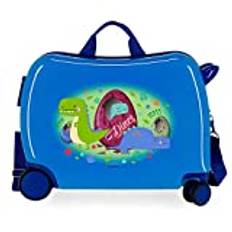 Movom Happy Time Kinder-Koffer Mehrfarbig 50x38x20 cms Hartschalen ABS Kombinationsschloss 34L 2,1Kgs 4 Räder Handgepäck