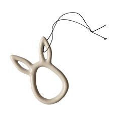 DBKD Sprinkle rabbit påskhänge 8 cm Vanilla