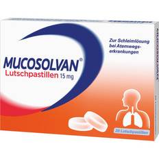 MUCOSOLVAN Lutschpastillen 15 mg - 20 St