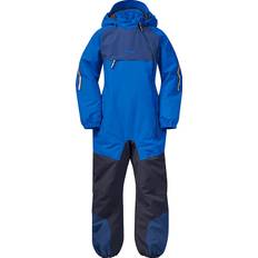 Bergans Kid's Lilletind Insulated Coverall Space Blue/Lazuli Blue/Navy Blue, 92