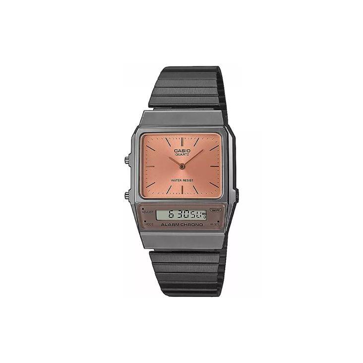 CASIO Men DIGITAL Series Orange Watch AQ-800ECGG-4A AQ-800ECGG-4A Regular Watch Box