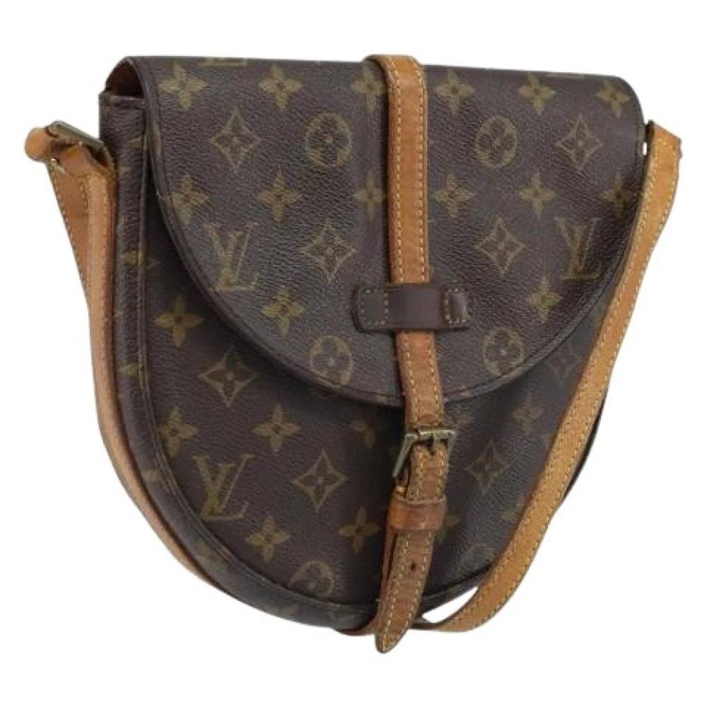Louis Vuitton Vintage Pre-owned Vintage Monogram Skuldertaske - Vintage - Dame - Brun - ONE SIZE - Uld