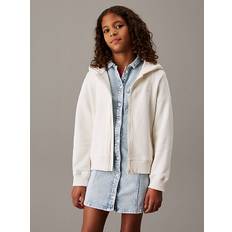 Kids' Relaxed Zip Up Hoodie - White - 16