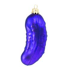 Juletræspynt - Christmas Pickle - Blå