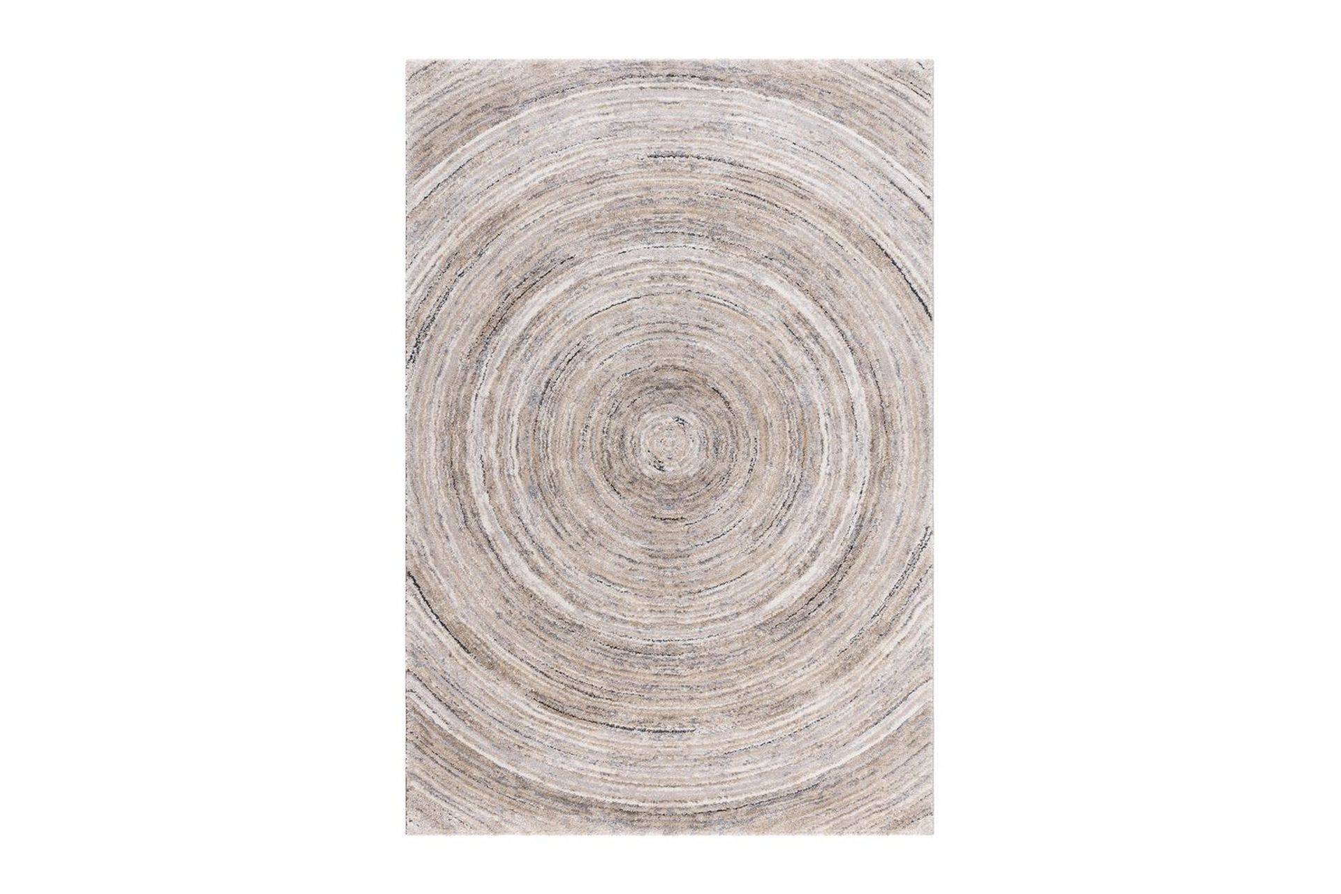 Maskinvævet tæppe Bern Circle - 160x230 cm