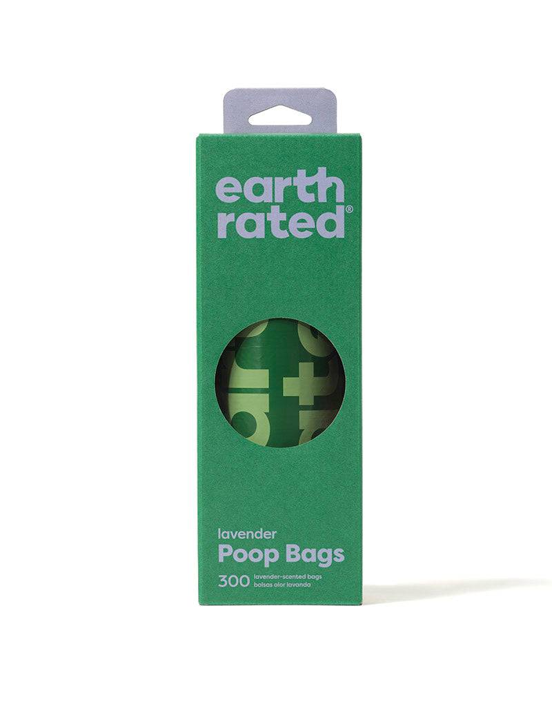 Earth Rated Enkeltrulle med 300 lavendel hundeposer