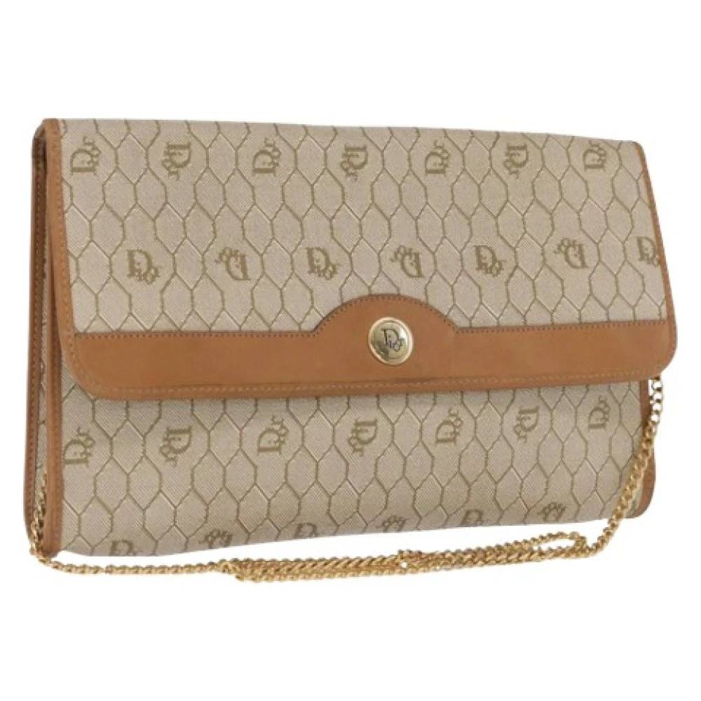 Dior Vintage - Pre-owned Vintage Clutch Axelremsväska Vintage - Dam - ONE Size - Läder