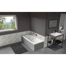 Badkar Langenfeld Classic Duo med Front: 1700 X 750 mm / Negro Tebas