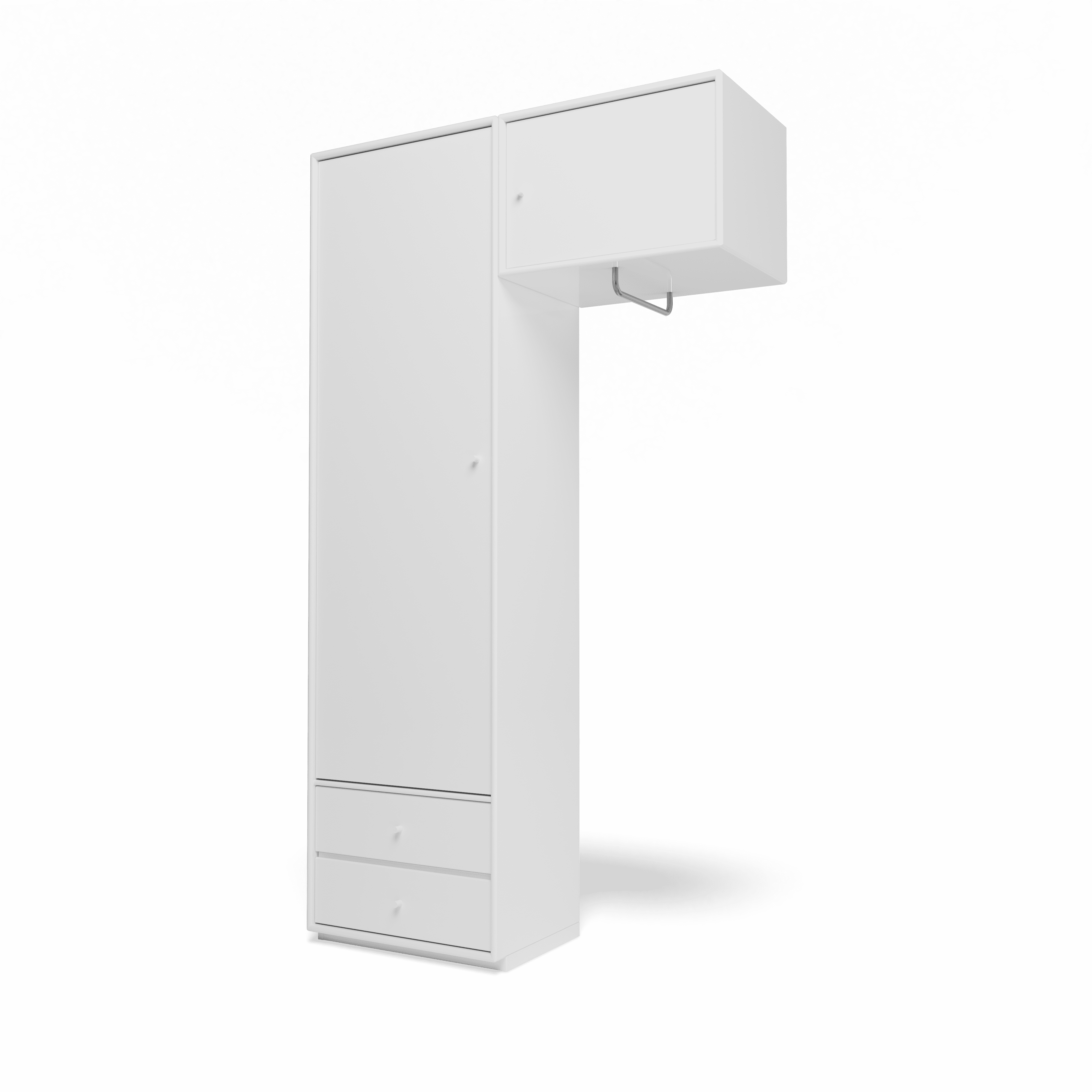 Attire II garderobe, inkl. sokkel 3 cm fra Montana Snow - Jacobsen Plus