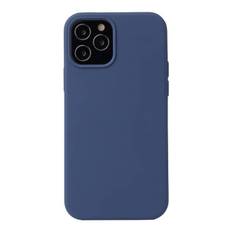 Liquid silikone cover Apple iPhone 12 Pro - Blå