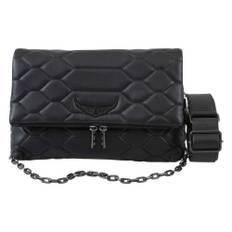 Zadig & Voltaire, Väska, Dam, ONE Size, Läder, Rocky XL Mat Scale Läder Väska