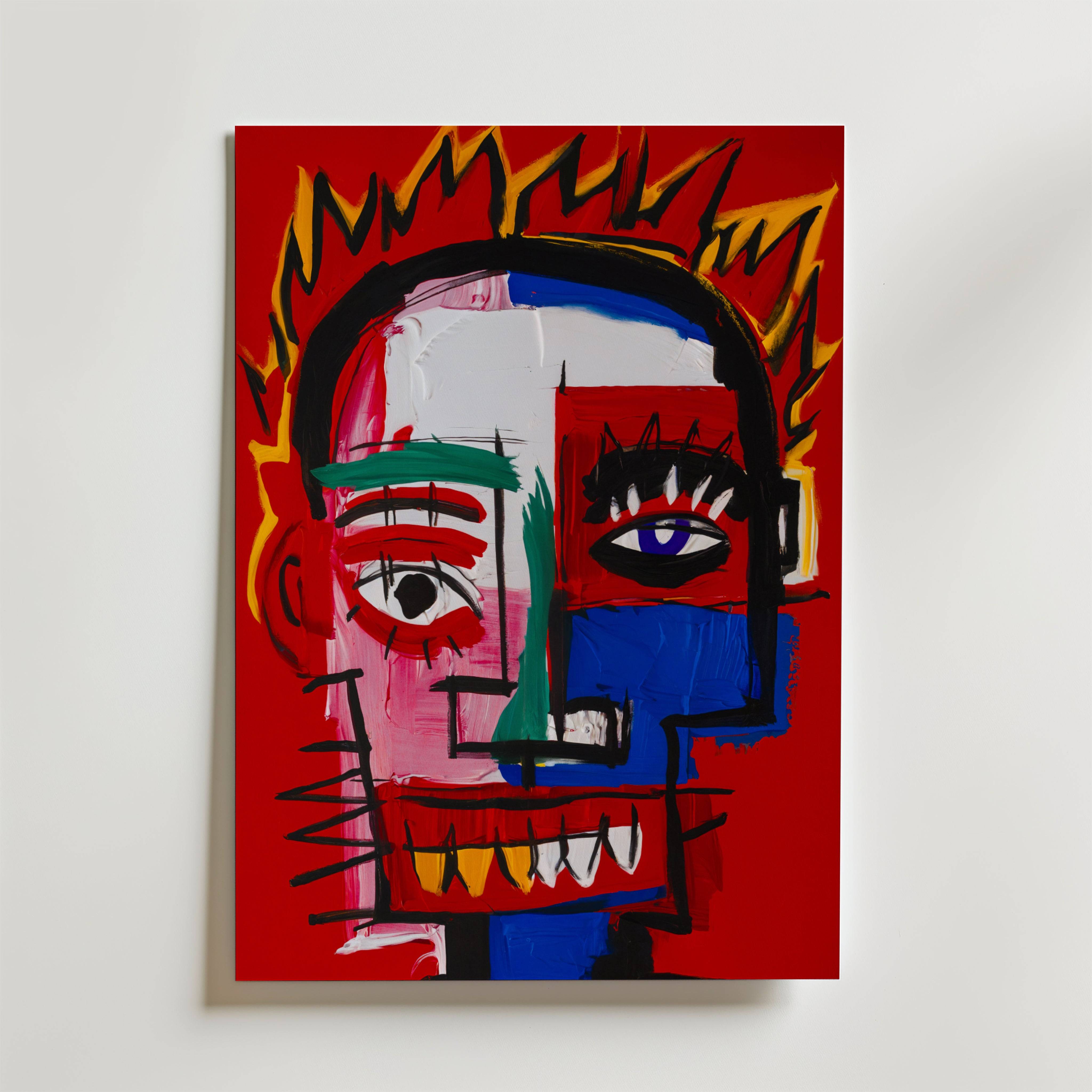 Primal Divide Poster - Premium Canvas 21x30 cm