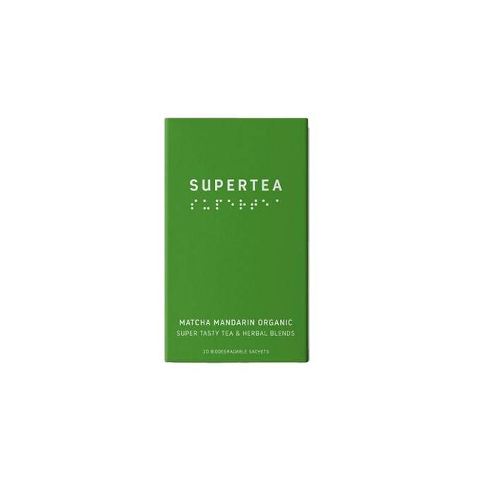 Supertea Matcha Mandarin Organic 20 påsar